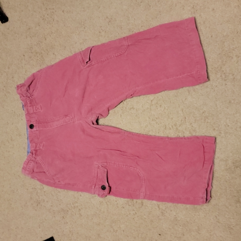 L.L. Bean corduroy capris girls 16